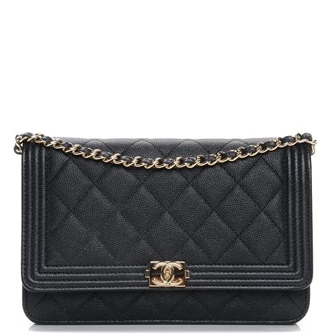 woc chanel boy|chanel quilted wallet on chain.